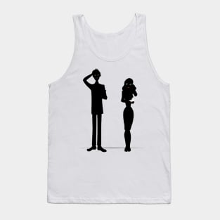 A kiss of Paper Tank Top